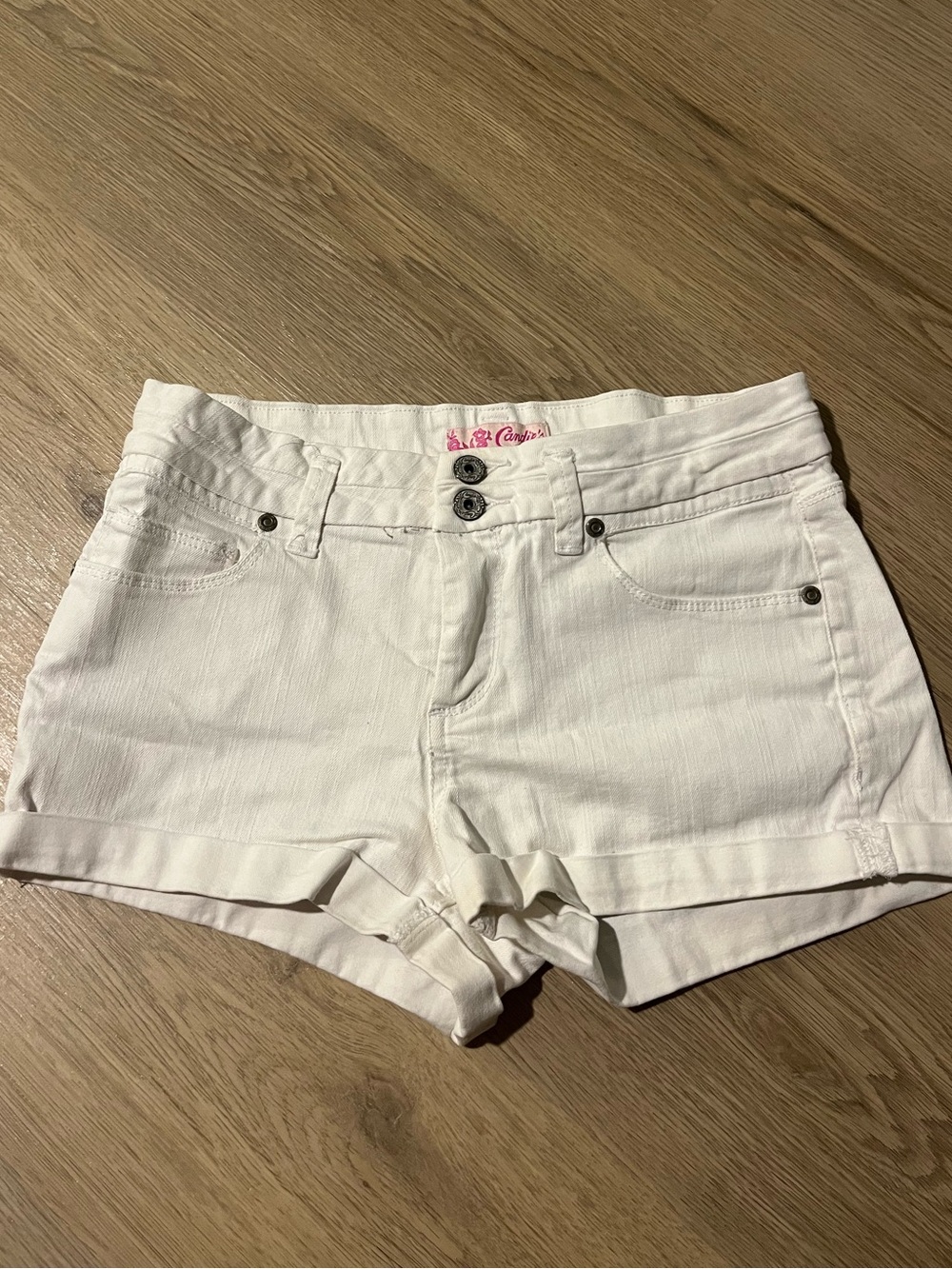 White Women's Denim Shorts